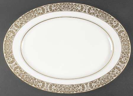 Chestnut Hill 17" Oval Serving Platter