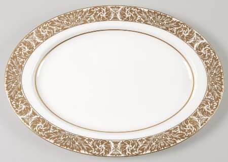 Chestnut Hill 14" Oval Serving Platter
