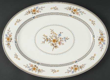 Chippendale 17" Oval Serving Platter