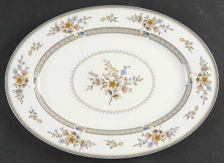 Chippendale 12" Oval Serving Platter