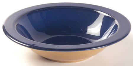 Chromatic Navy Rim Fruit/Dessert (Sauce) Bowl