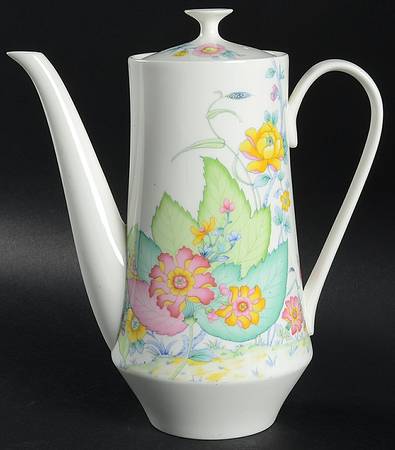 Chinese Poetry Coffee Pot & Lid