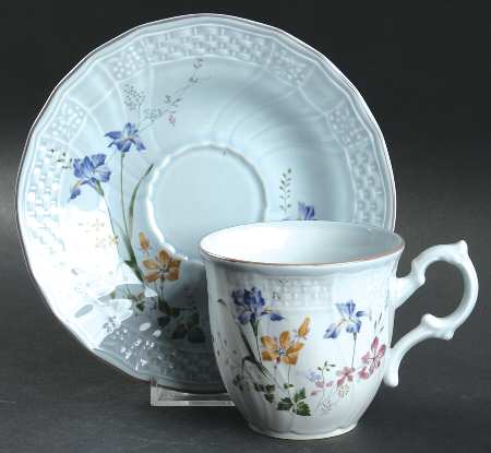 Christy Flat Cup & Saucer Set
