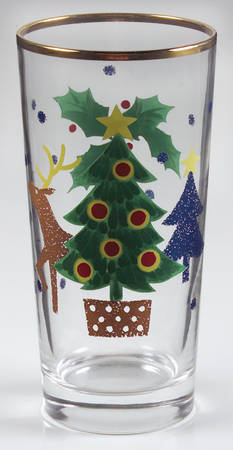 Christmas Glow 15 Oz Glassware Tumbler