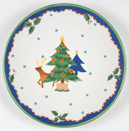 Christmas Glow 12" Chop Plate (Round Platter)