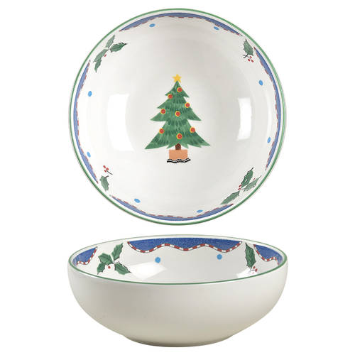 Christmas Glow Soup/Cereal Bowl