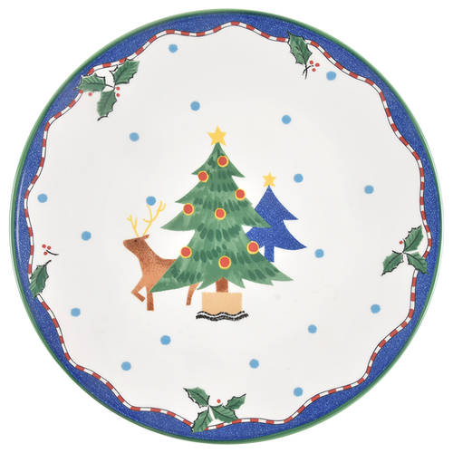 Christmas Glow Dinner Plate