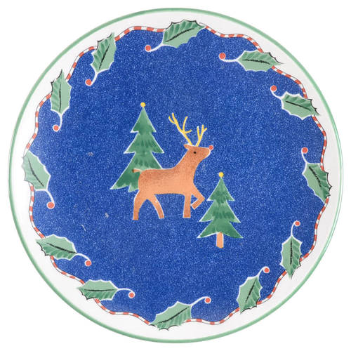 Christmas Glow Salad Plate