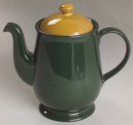 Chromatic Hunter Green Coffee Pot & Lid