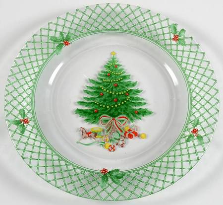 Christmas Story Glassware Salad Plate