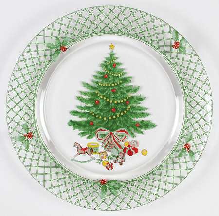 Christmas Story Glassware Salad Plate