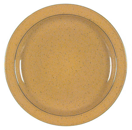 Chromatic Saffron Dinner Plate