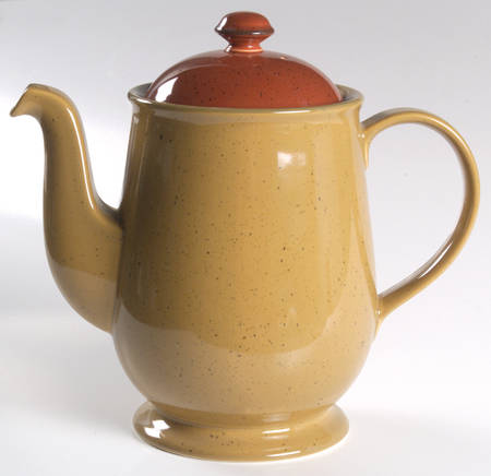 Chromatic Saffron Coffee Pot & Lid