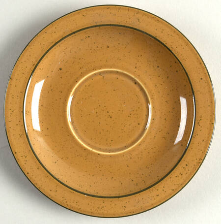 Chromatic Saffron Saucer
