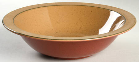 Chromatic Saffron 9" Round Vegetable Bowl