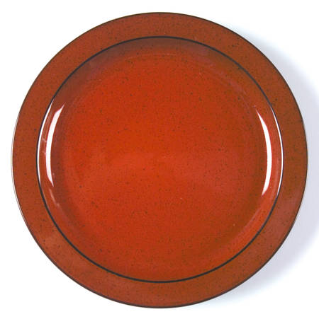 Chromatic Terra Cotta Salad Plate