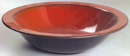 Chromatic Terra Cotta 9" Round Vegetable Bowl