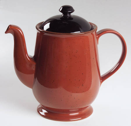 Chromatic Terra Cotta Coffee Pot & Lid
