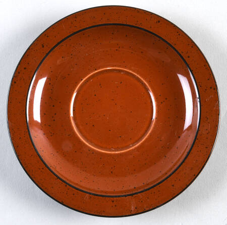 Chromatic Terra Cotta Saucer