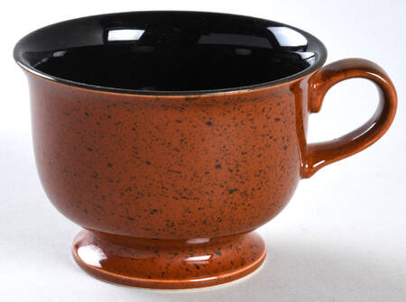 Chromatic Terra Cotta Footed Cup