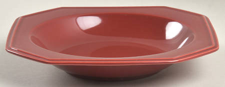 Cinnabar Rim Soup Bowl