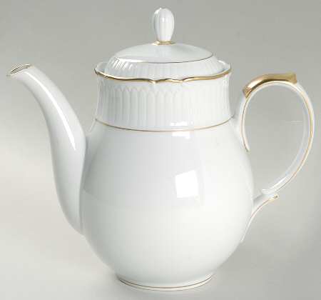 Classic White Teapot & Lid