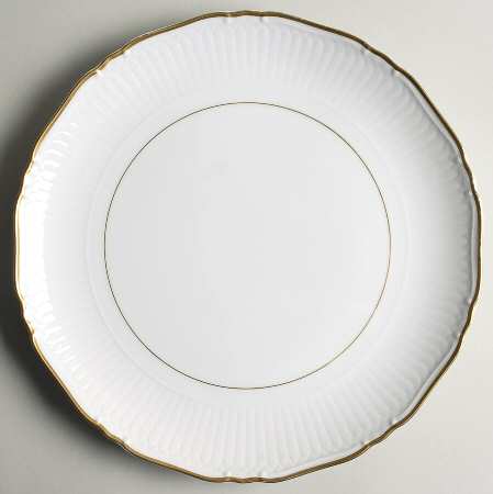 Classic White 12" Chop Plate (Round Platter)