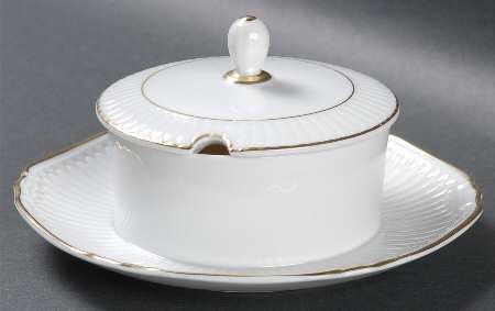 Classic White Jam/Jelly & Lid