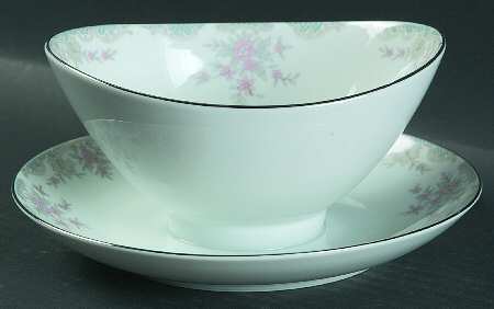 Clayton Gravy Boat with Attached Underplate