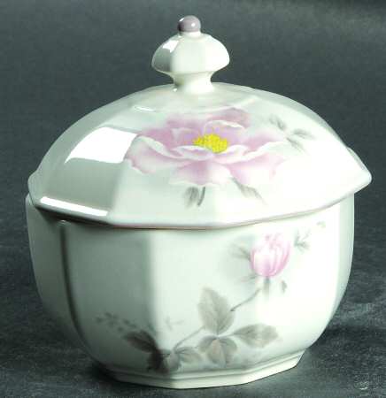Climbing Beauty Sugar Bowl & Lid
