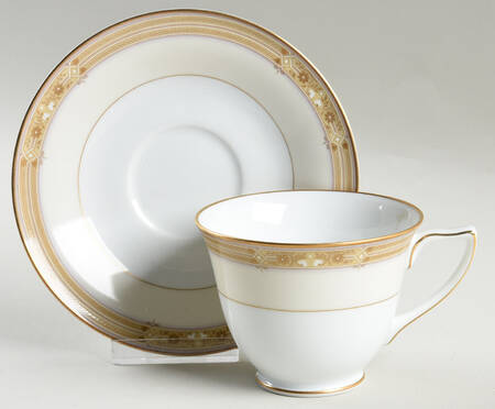 Clermont Footed Cup & Saucer Set