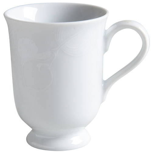 Classic Flair White Mug by Mikasa