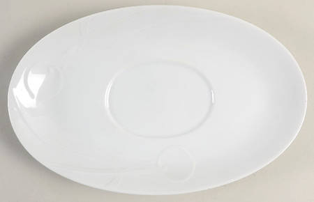 Classic Flair White Underplate for Gravy Boat