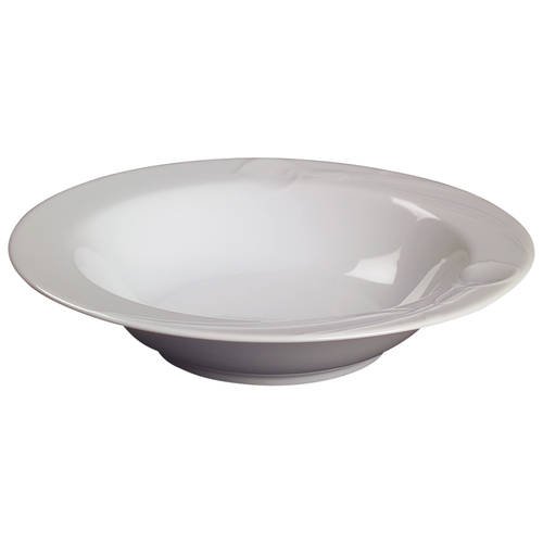 Classic Flair White Rim Fruit/Dessert (Sauce) Bowl