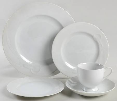 Classic Flair White 40 Piece Estate Set