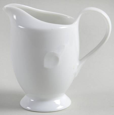 Classic Flair White Mini Creamer