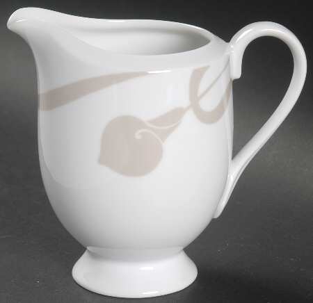 Classic Flair Beige Creamer by Mikasa