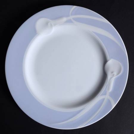 Classic Flair Blue Salad Plate