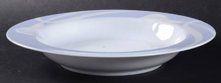 Classic Flair Blue Large Rim Soup Bowl