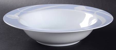 Classic Flair Blue 10" Round Vegetable Bowl