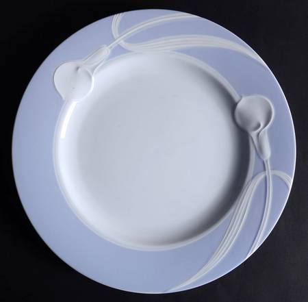 Classic Flair Blue 12" Chop Plate (Round Platter)