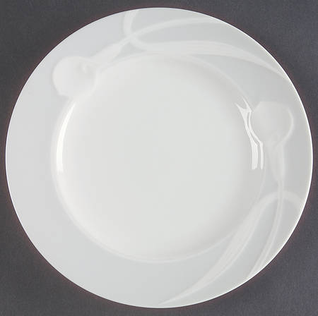 Classic Flair Gray Bread & Butter Plate
