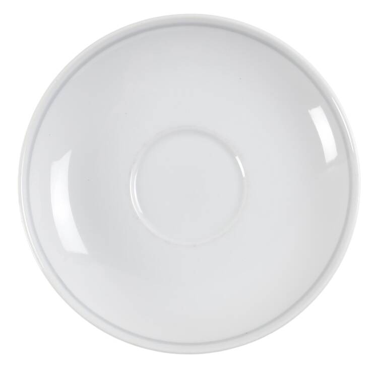 Classic Flair Gray Saucer