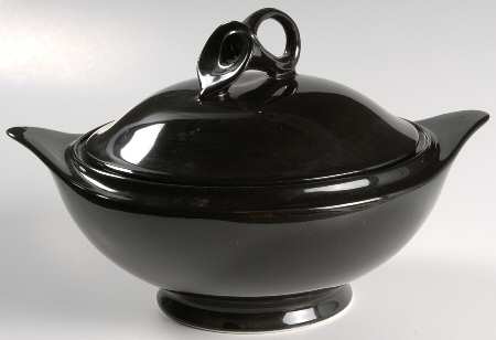 Classic Flair Midnight 1.5 Qt Round Covered Casserole