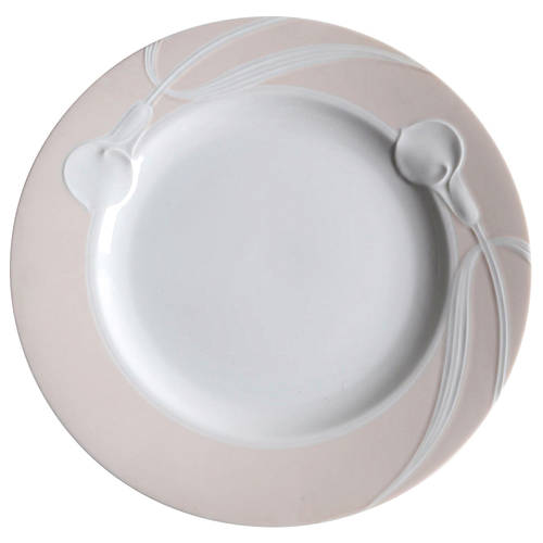 Classic Flair Peach 12" Chop Plate (Round Platter)