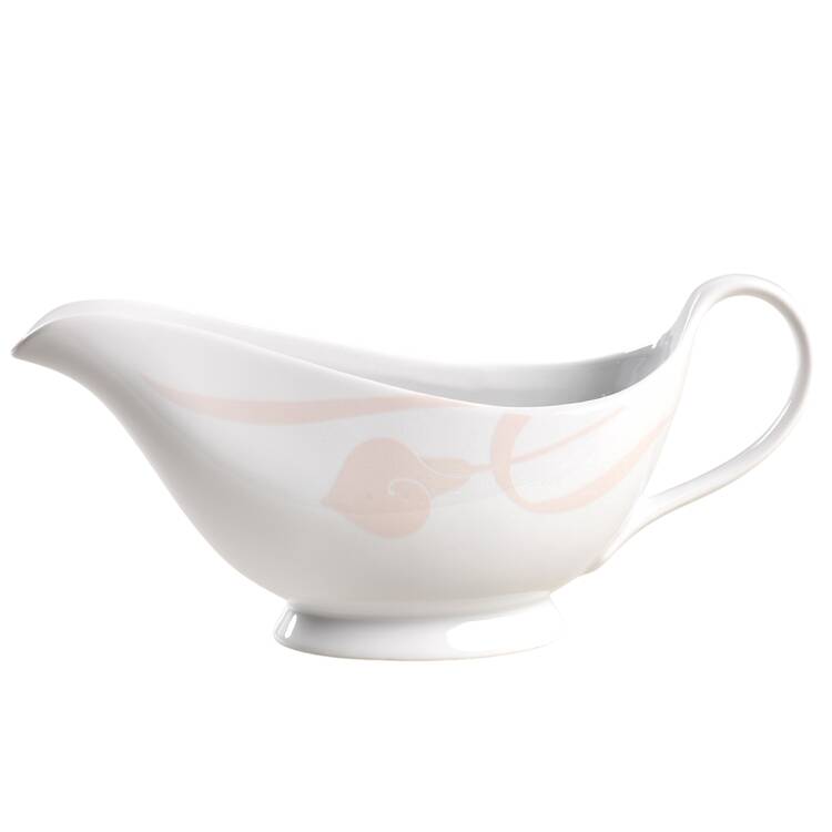 Classic Flair Peach Gravy Boat