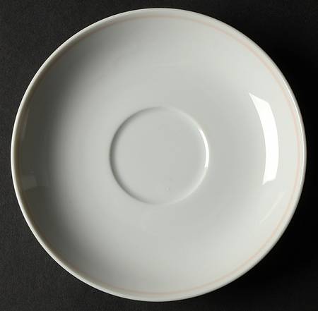 Classic Flair Peach Saucer