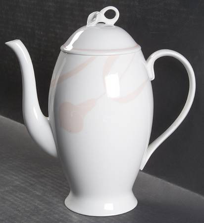 Classic Flair Peach Coffee Pot & Lid