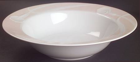 Classic Flair Peach 10" Round Vegetable Bowl