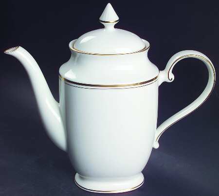 Classic Gold Coffee Pot & Lid
